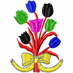 Flowers Embroidery Design 10 Flowers Embroidery Design 10